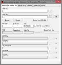 INTERMEDIATE STORAGE FILE ENCRYPTOR/DECRYPTOR (EDITOR) V0.3.2+all Mids 7GB+parameter Database List+Tutorials for Volvo 2024 - buy cheap