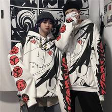 Anime Naruto Hoodies Streetwear Couple Winter Coat Fashion Loose Cartoon Sasuke Japan Hoodie Sweatshirt Unisex Hoodie Men Womens 2024 - buy cheap