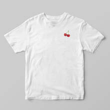 Милая вишневая женская футболка винтажная Tumblr Эстетическая Harajuku короткий рукав хлопок размера плюс футболка Femme уличная каваи Топы 2024 - купить недорого