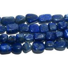 Wholesale Natural Stone 5-12MM Irregular Lapis lazuli Stone Beads For Jewelry Making Charm DIY Bracelet Necklace Material 2024 - buy cheap