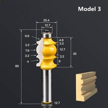 12.7mm,1pcs,Free shipping CNC Engraving Woodworking Milling Cutter,Solid carbide End Mill,cabinet and door Router Bit,model 3 2024 - buy cheap