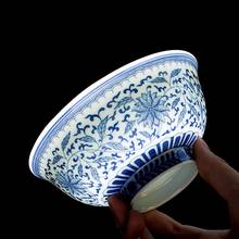 4/5/6/7.5 inch Jingdezhen Blue and White Porcelain Ceramic Ramen Bowl Chinese Household Rice Soup Bowls Kitchen Tableware Crafts 2024 - buy cheap