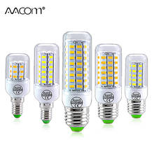 E14 E27 LED Bulb Light 220V 24 36 56 72 LEDs Ampoule LED Lamp SMD 5730 Corn Bulb Bombilla Energy Saving No Flicker For Kitchen 2024 - buy cheap