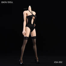 JOA-002 1/6 Scale Female Clothes Sexy Black Underwear Swimsuit Bikini Stocking High Heels Accessory Model for 12'' Body 2024 - buy cheap