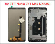AAA+ Quality LCD Display for 6.0" ZTE Nubia Z11 Max NX535J NX523J LCD Display Touch Screen Digitizer Replacement with Frame 2024 - buy cheap