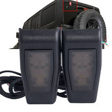 New Car Light Assembly Smoke led tail lamp Tailgate LED Lights 3RD Brake Rear Lamp for Jeep Wrangler Jk 07-17 1 Order 2024 - buy cheap