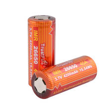 Wholesale TrustFire IMR 26650 45A 3.7V 4200mAh Li-ion Rechargeable Battery with Safety Relief Valve for LED Flashlights Lamps 2024 - buy cheap