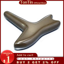 5A grade brown color Si Bin Bian stone massage guasha kit point massage cone type 2 100% original 2024 - buy cheap