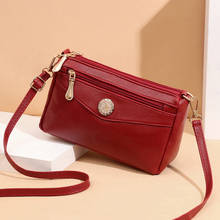 Fashion Simple Women's Designer Handbag High Quality PU Leather Small Messenger Bag Solid Color Shoulder Crossbody Bags Clutch 2024 - buy cheap