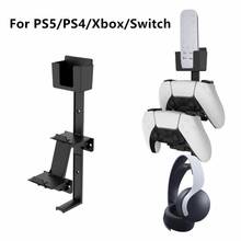 Soporte Universal de montaje en pared Compatible con PS5, PS4, XSX, Xbox One S, controlador, colgador de auriculares, estante remoto, accesorios de gancho 2024 - compra barato