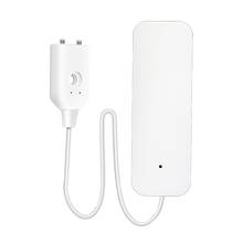 Smartlife-Sensor de fugas de agua con Wifi, Detector de alarma para el hogar, Control IP67, funciona con la aplicación Tuyasmart / Smart Life, fácil de instalar 2024 - compra barato