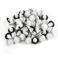 100* Plastic Trunk Screw Rivets Set Car Bumper Fender For Auto Fastener Clips 2024 - buy cheap