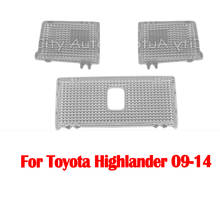 1 Uds para Toyota Highlander 09-14 Auto interior luz de lectura de la tapa de la cubierta de techo luz de techo de la bóveda de la lámpara tapa de ajuste tapa 2024 - compra barato