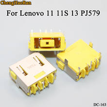 ChengHaoRan 2 unids/lote para Lenovo 11 11S 13 PJ579 amarillo ambiental salida de corriente CC de interfaz 2024 - compra barato