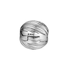 Semillas de Clip elegante para fabricación de joyas, cuentas de plata 925 originales para pulsera femenina 2024 - compra barato