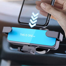 POPSTAND Gravity Car Holder For Phone in Car Air Vent Clip Mount No Magnetic Mobile Phone Holder GPS Stand For iPhone XS  Xiaomi 2024 - buy cheap