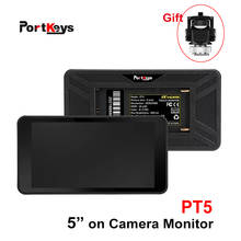 Монитор Portkeys P6 5,5 дюйма 4K HDMI 3D LUT 1920x1080 дисплей на камере DSLR полевой видеомонитор RGB волновая форма для цифровой зеркальной камеры 2024 - купить недорого