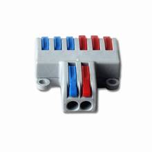SPL-62   New Wire Wiring Universal Compact Connector 8PINS Conductor Terminal Block With Lever AWG 28-12 2024 - buy cheap