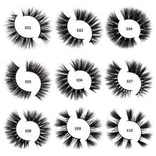 SOQOZ Eyelashes 3D Mink Lashes Winged Volume Cruelty Free False Eyelashes Mink Lashes handmade Eyelash Extension Makeup 2024 - buy cheap