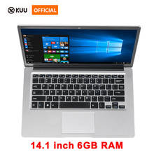 Student Laptop 14.1 Inch 6GB RAM 128GB SSD Netbook Cheaper Notebook with BT Webcam for Internet Class Computer PC portable 2024 - buy cheap