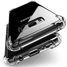 Бронированный ударопрочный чехол для телефона Samsung Galaxy S8 S9 S10 Plus S20 Ultra S7 NOTE 8 9 10 A7 2018 A50 A70 A51 A71, чехол из ТПУ 2024 - купить недорого