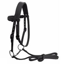 Adjustable Horse Riding Equipment Halter Horse Bridle with Bit and Rein Belt for Horse Equestrian Accessories Soft Thicken Large 2024 - buy cheap