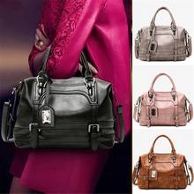 Vintage Women Handbags Famous Fashion Brand Candy Shoulder Bags Ladies Totes Simple Trapeze Women Messenger Bag 2024 - buy cheap