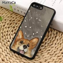 MaiYaCa Corgi Shiba inu dog puppy Phone Case For iPhone 5 6S 7 8 plus 11 12 13 Pro X XR XS Max Samsung Galaxy S8 S9 S10 plus 2024 - buy cheap