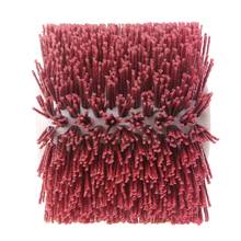 Deburring Red Ceramic Abrasive Wire Round Brushes Head Polishing Buffing Wheel WXTC 2024 - buy cheap