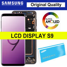 Original Super Amoled 5.8'' Display with frame for SAMSUNG Galaxy S9 G960 G960F LCD Touch Screen Digitizer Assembly Repair Parts 2024 - buy cheap