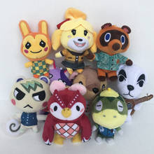 Cute Cartoon Animal Plush Keychain Animal Crossing Plush Toys marshal Plush toy Doll Gifts for children NFC Plush toys 2024 - buy cheap