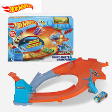 Hot Wheels-Juego de lavado de coches conectable para niños, juguetes originales de pista de ciudad Mega, regalo de cumpleaños 2024 - compra barato