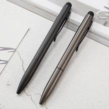 20 pcs/lot Sample Frosted Capacitance Metal Ballpoint pen Touch screen Ball pens Business pen office School writing supplies 2024 - buy cheap