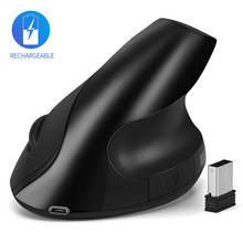 SeenDa Rechargeable 2.4G Mouse Wireless Mouse High Precision Ergonomic Optical Mice with Adjustable DPI 800/ 1200/ 1600 2024 - buy cheap