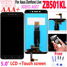 5.0" LCD For Asus ZenFone Live ZB501KL X00FD A007 LCD Display Touch Screen Digitizer Assembly with Frame for Asus ZB501KL LCD 2024 - buy cheap