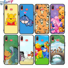 Pooh Bear Cartoon for Samsung Galaxy A9 A8 Star A750 A7 A6 A5 A3 Plus 2018 2017 2016 Black Phone Case Soft Cover 2024 - compre barato