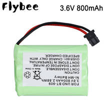 3.6V 800mah Rechargeable Cordless Phone Battery For Uniden BT-909 BT909 3*AAA Ni-mh 800mAh 3.6V Rechargeable Batteries 1PCS 2024 - buy cheap