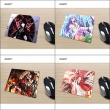 Date A Live Anime Mouse Pads Small Size Big Promotion 220x180x2mm No Locking Edge Rubber Table Mat Non-slip Laptop PC Mice Pads 2024 - buy cheap