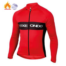2020 Etxeondo maillot ciclismo invierno long sleeve cycling jersey Bike Clothing shirts MTB Bicycle Wear Winter Thermal Fleece 2024 - buy cheap