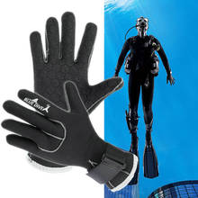 3 мм неопреновые перчатки для дайвинга, мужские перчатки для подводного плавания, каноэ, женские мужские перчатки для подводной охоты, аксессуары # T1G 2024 - купить недорого