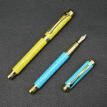2020 new marble business fountain pen standard 0.5mm iridium nib school office signing pen ink pen 1pc 2024 - buy cheap
