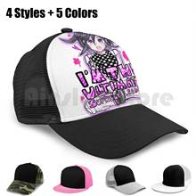 Kokichi Artwork By Kībo Baseball Cap Diy Mesh Hip Hop Adjustable Kokichi Ouma Oma Danganronpa Anime Game Kawaii V3 Killing 2024 - buy cheap