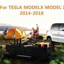 Organizador multibolsillo de gran capacidad para coche, bolsa de almacenamiento plegable para maletero, para TESLA MODELX modelo X 2014-2018 2024 - compra barato