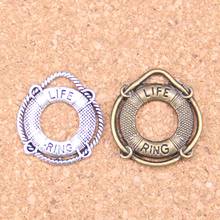 Подвески 14 шт., спасательное кольцо, спасательный круг 23x22 мм, фотоэлемент, ВИНТАЖНАЯ фотография, DIY для браслета, ожерелья 2024 - купить недорого