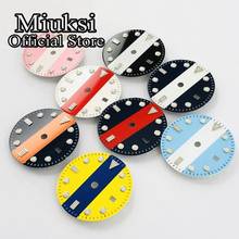 Miuksi 28.5mm sterile dial luminous mark fit ETA 2826 2824 Seagull 1612 Mingzhu DG 2813 3804, Miyota 8205 8215 821A  movement 2024 - buy cheap