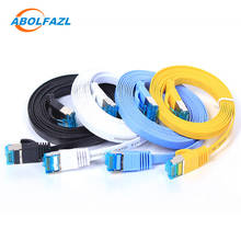 ABOLFAZL CAT6 плоский Ethernet кабель RJ45 Lan кабель сетевой Ethernet Патч-корд для компьютера роутера ноутбука 2024 - купить недорого