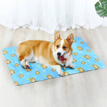 Dog Cat Cooling Mat Ice Pad Large Size Pet Ice Silk Cool Summer Pet Cat Cooling Blanket Cushion Indoor Seat Puppy Pet ice Mat 2024 - buy cheap