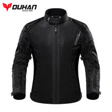 DUHAN-Chaqueta de motociclista para hombre, chaqueta urbana de verano, malla transpirable, protección para Moto, ropa de carreras 2024 - compra barato