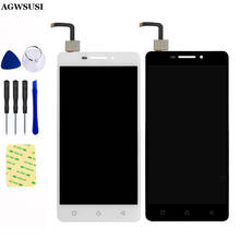 LCD Display Monitor Screen Monitor + Touch Screen Digitizer Panel Sensor Glass Assembly For Lenovo Vibe P1m P1ma40 P1mc50 TD-LTE 2024 - buy cheap