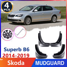 Guardabarros de coche para Skoda Superb B6 2 MK2 3T 2009 ~ 2015 2010 2012 2013 2014 guardabarros, accesorios de coche, venta de mercancías 2024 - compra barato